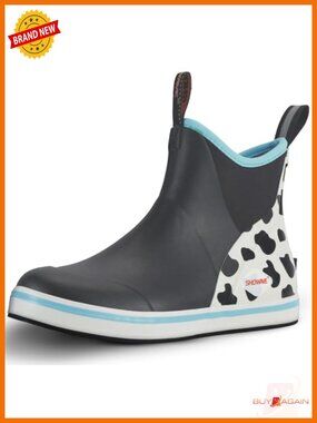 Women's Waterproof Ankle Rain Boots | Non-Slip Rubber Mud Boots for Gardening